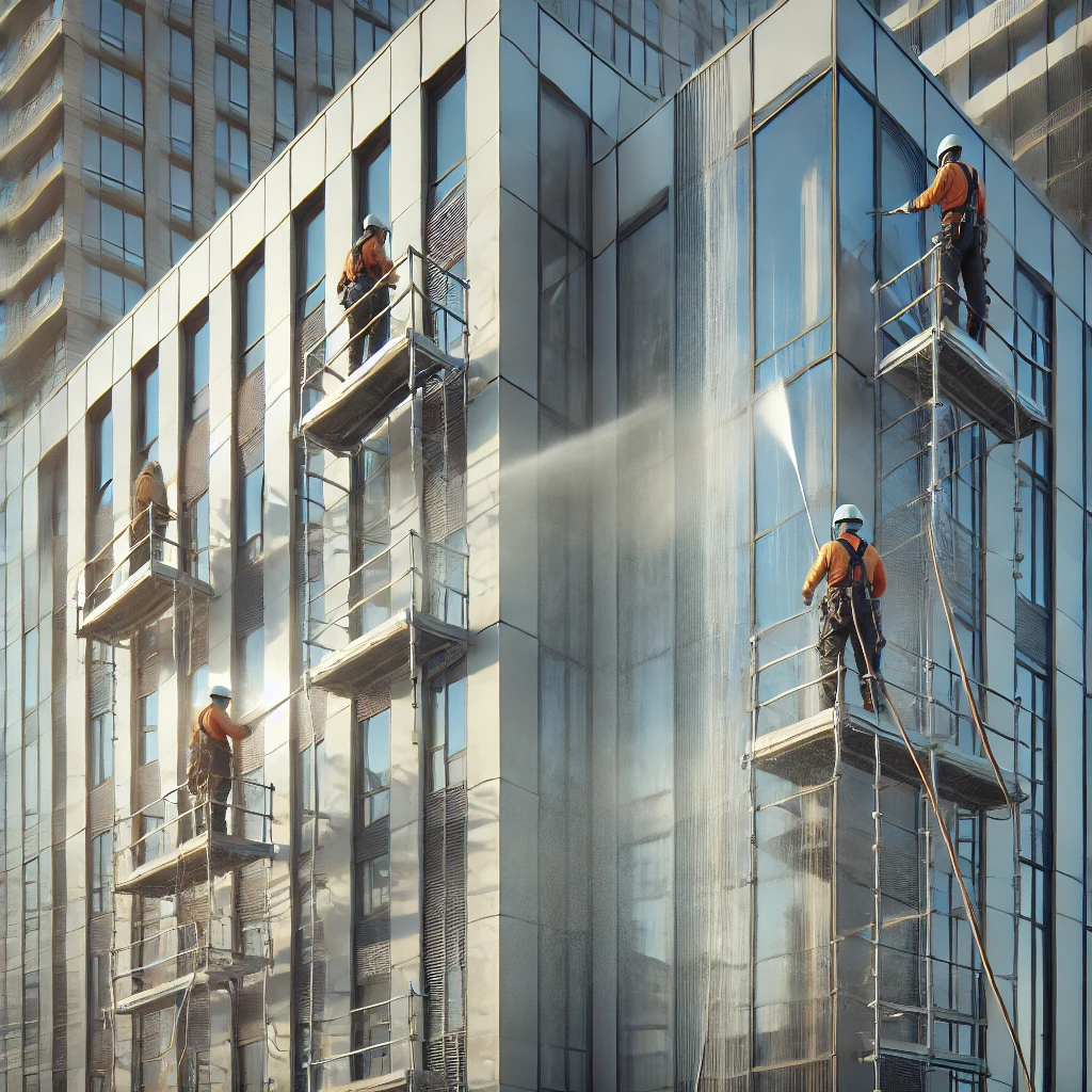 czyszczenie elewacji