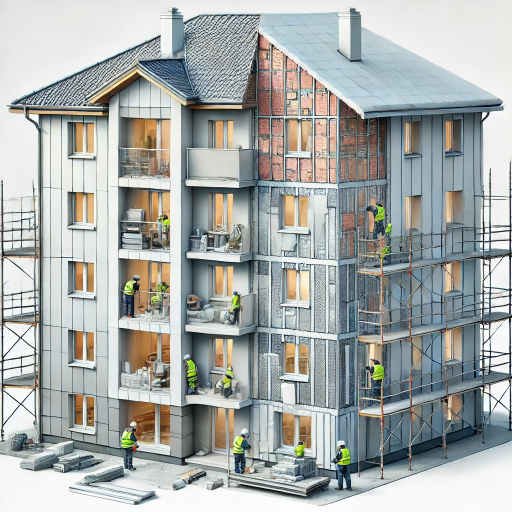 Docieplanie elewacji