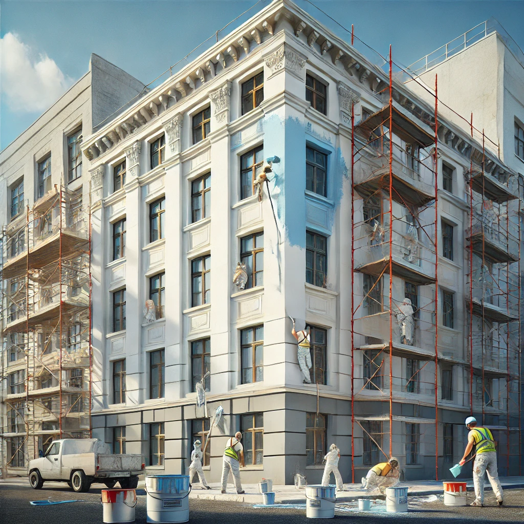 malowanie elewacji warszawa