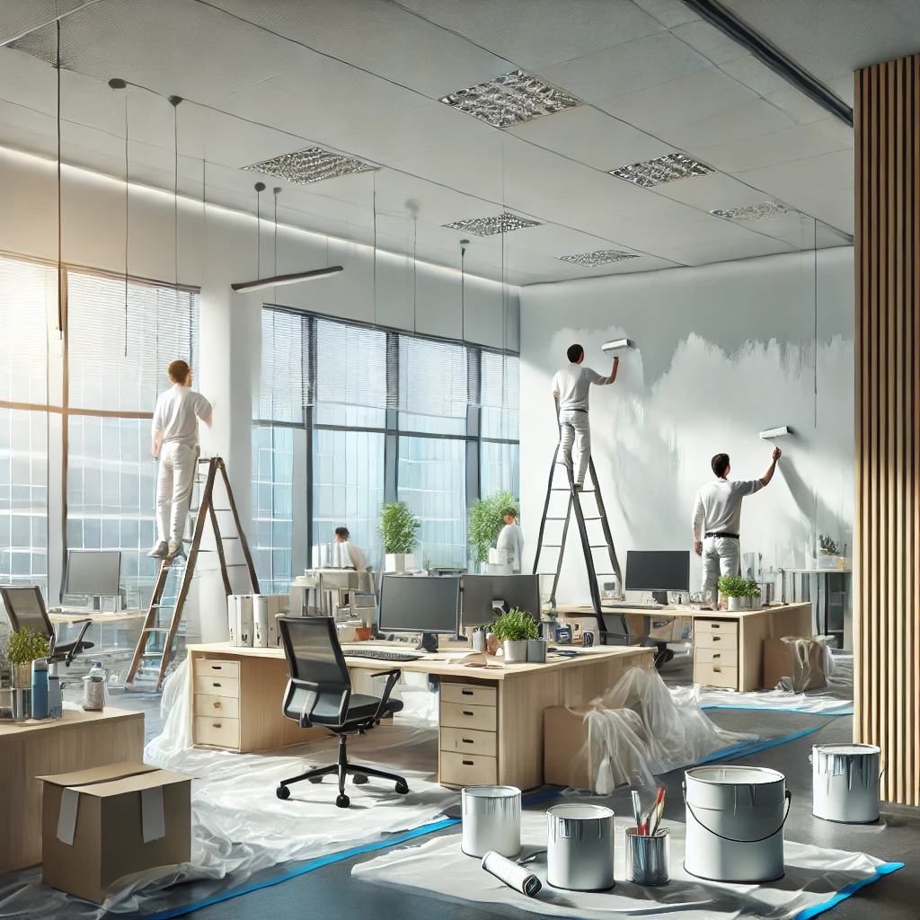 Malowanie biura warszawa