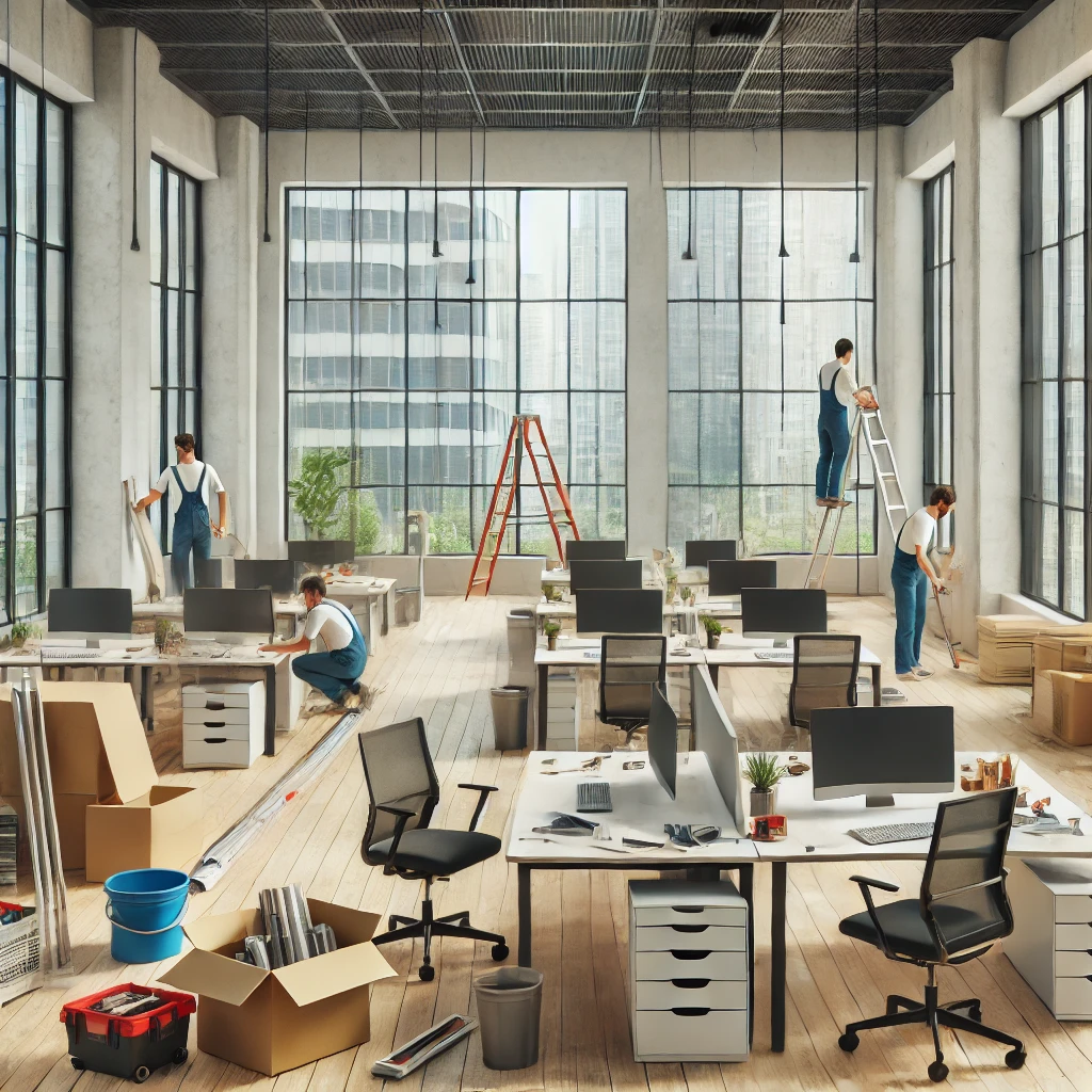 Remonty biur Warszawa