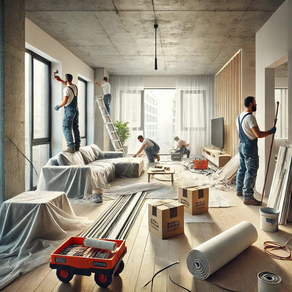 Prace remontowe warszawa