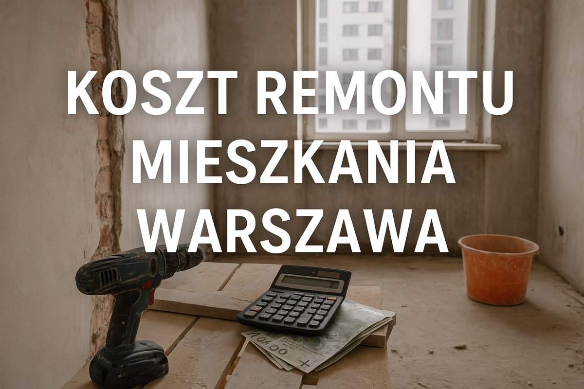 Koszt remontu mieszkania Warszawa