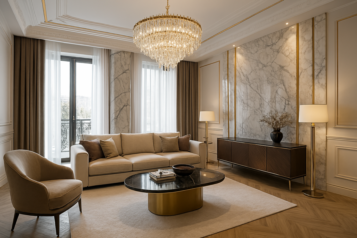 Luksusowe wykończenia wnętrz Warszawa