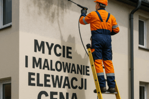 Mycie i malowanie elewacji cena