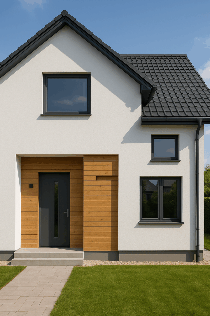 Elewacje domów jednorodzinnych Warszawa