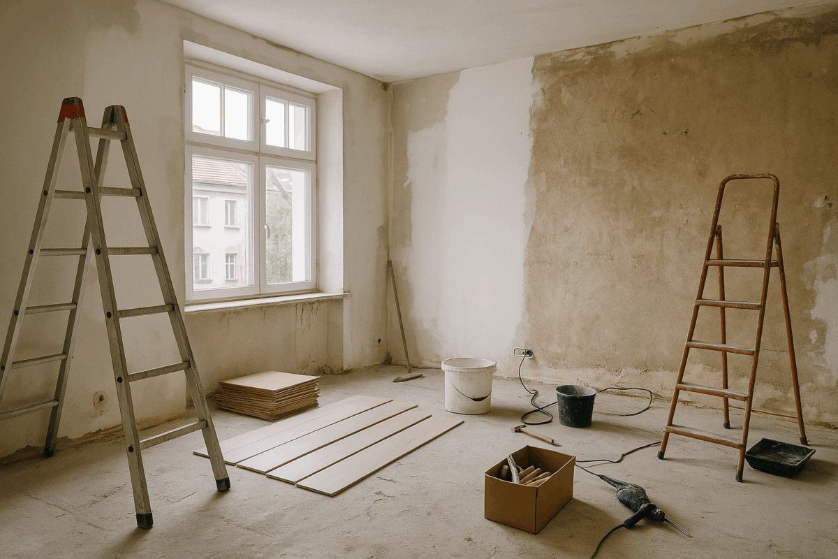 Koszt generalnego remontu mieszkania