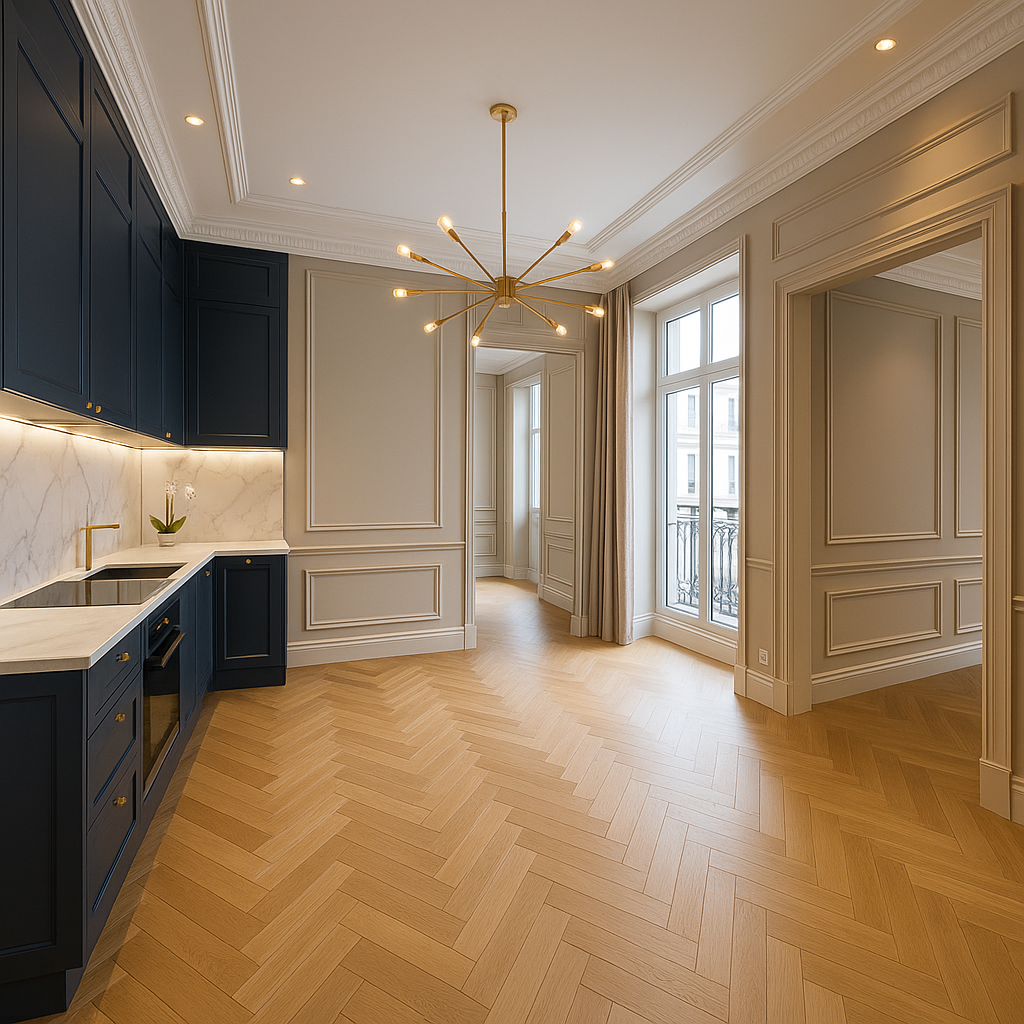 Wykończenie luksusowe wnętrz